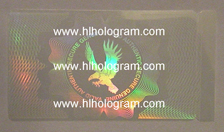 security transparent holographic ID card samples 1